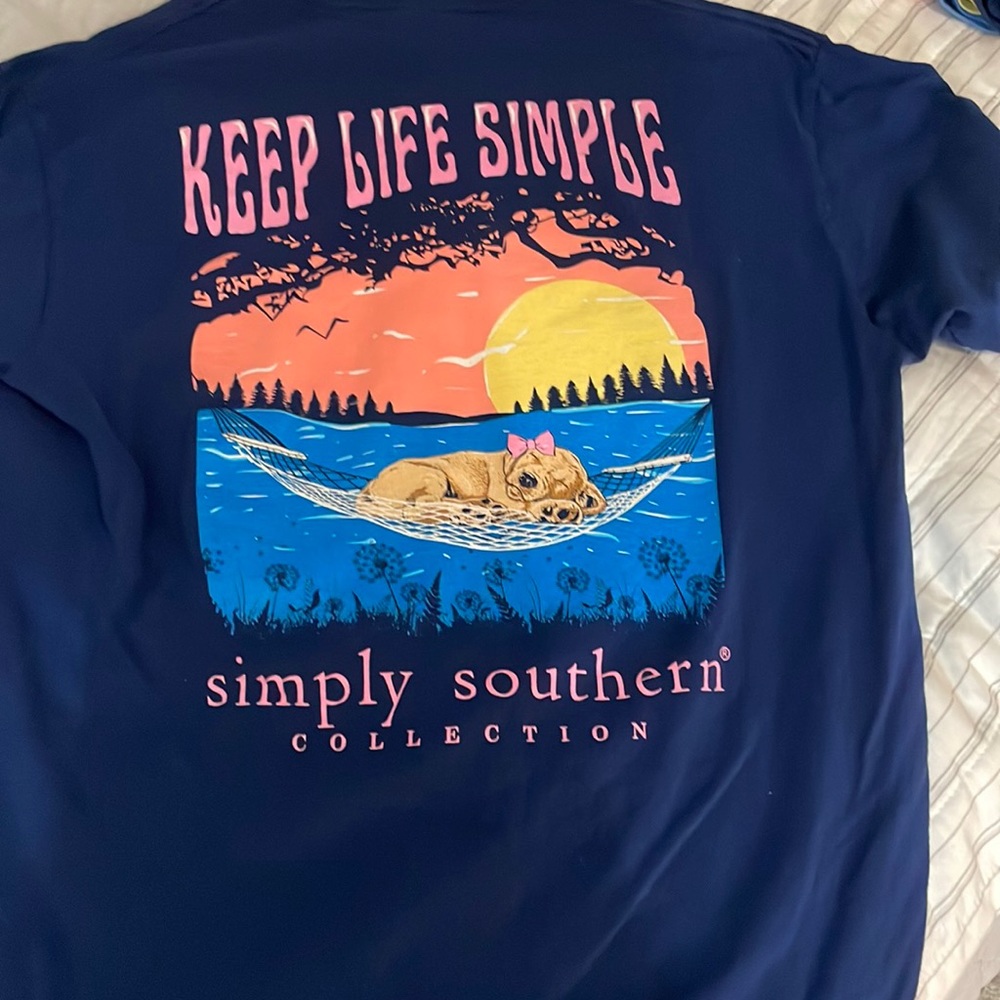 Simply Southern, Navy, Keep Life Simple